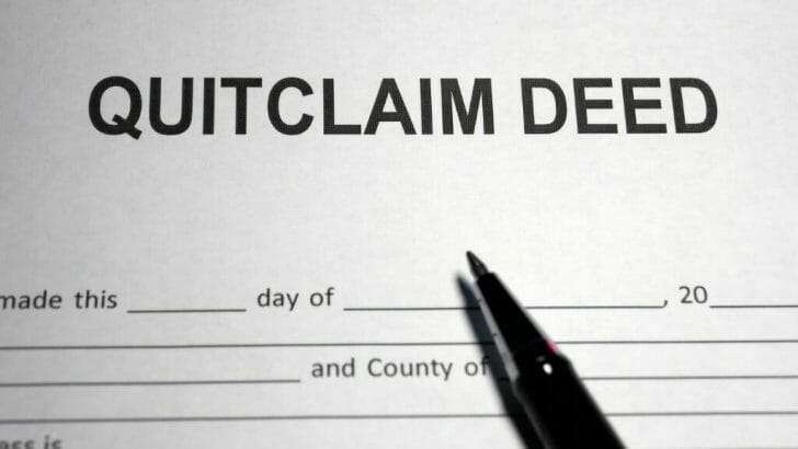  Quitclaim Deed?