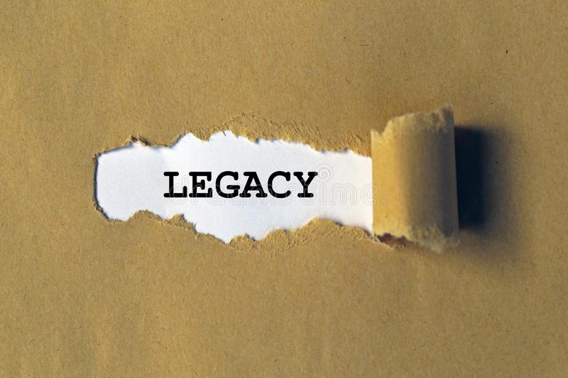 Legal Meaning of Legacy