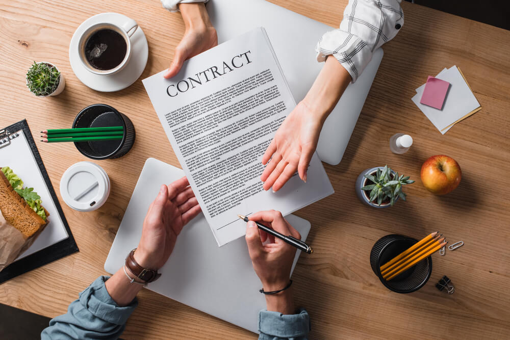 Acting As An Agent In a Contract