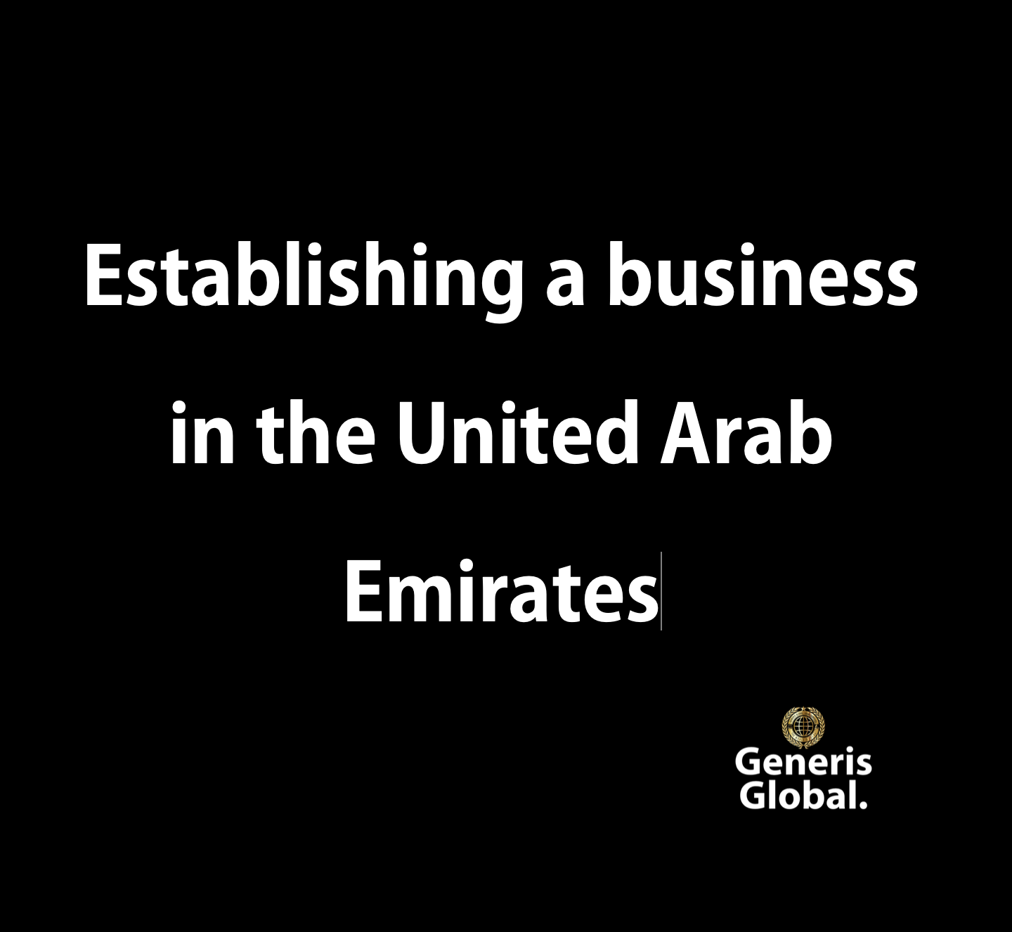 Because you are entering a foreign market, there are just a few fundamental expenses associated with establishing a business in the United Arab Emirates