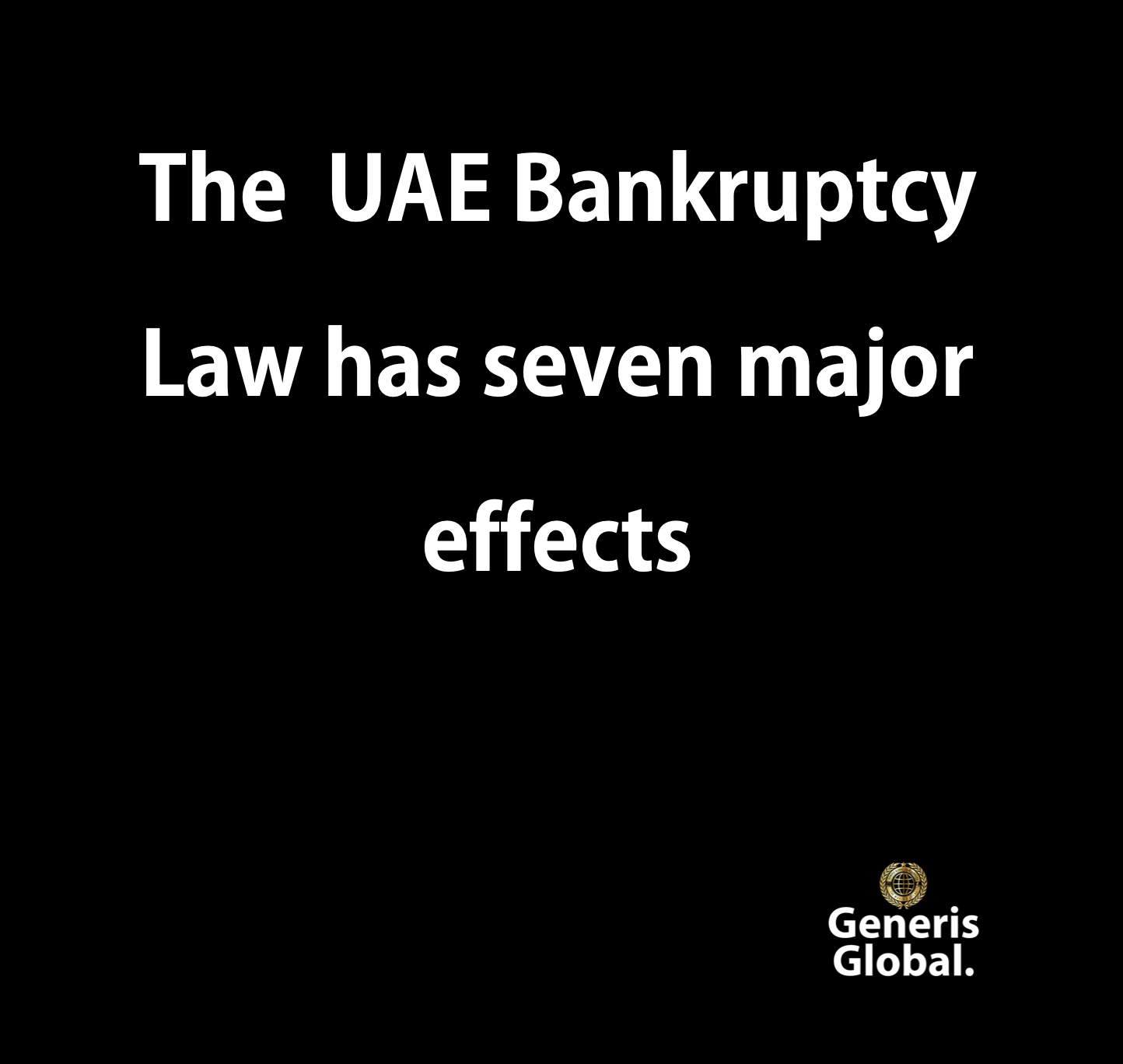 UAE Bankruptcy Law