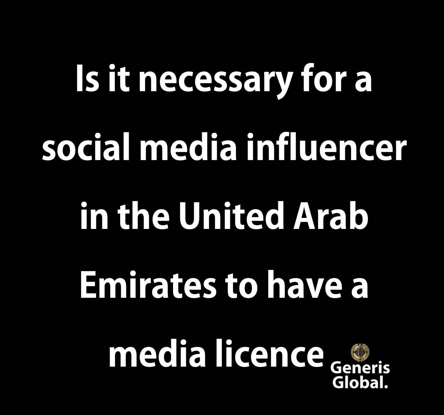 social media influencer in the United Arab Emirates