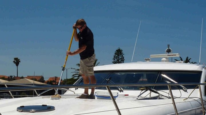 Company insurance is intended to safeguard the financial assets of a business owner and is a necessary investment for a boat cleaning service.