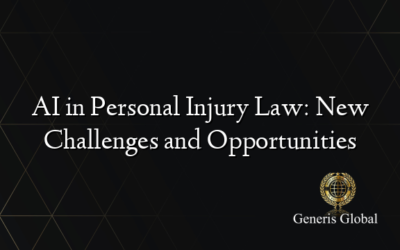 AI in Personal Injury Law: New Challenges and Opportunities