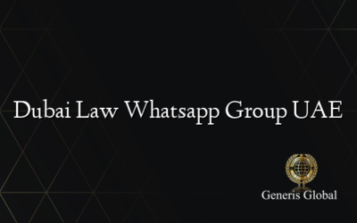 Dubai Law Whatsapp Group UAE