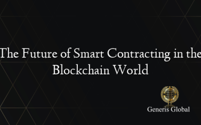 The Future of Smart Contracting in the Blockchain World