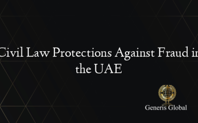 Civil Law Protections Against Fraud in the UAE