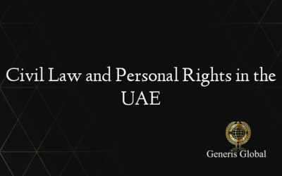 Civil Law and Personal Rights in the UAE