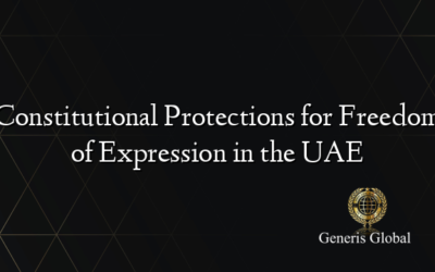 Constitutional Protections for Freedom of Expression in the UAE