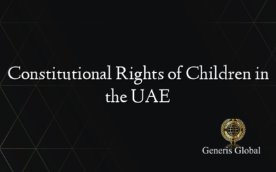 Constitutional Rights of Children in the UAE