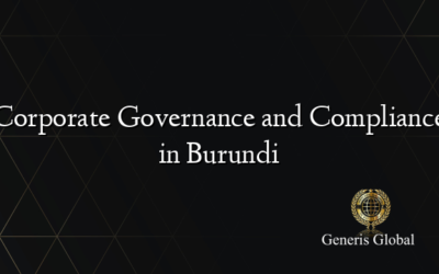 Corporate Governance and Compliance in Burundi