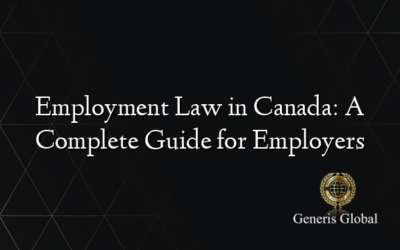 Employment Law in Canada: A Complete Guide for Employers