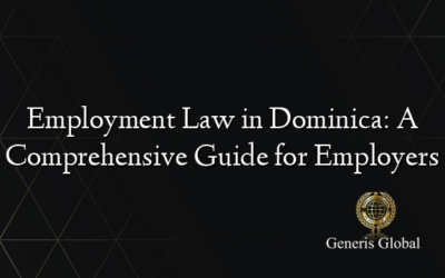 Employment Law in Dominica: A Comprehensive Guide for Employers