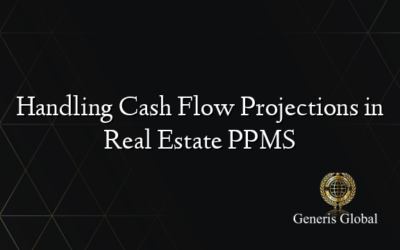 Handling Cash Flow Projections in Real Estate PPMS