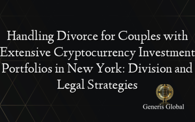 Handling Divorce for Couples with Extensive Cryptocurrency Investment Portfolios in New York: Division and Legal Strategies