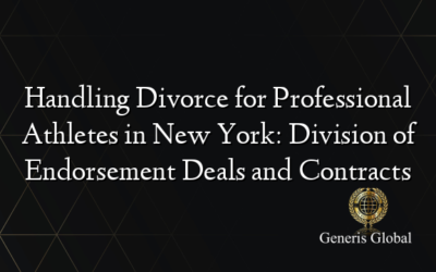 Handling Divorce for Professional Athletes in New York: Division of Endorsement Deals and Contracts