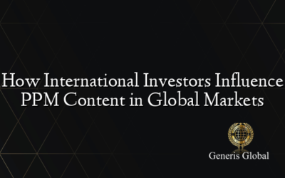 How International Investors Influence PPM Content in Global Markets