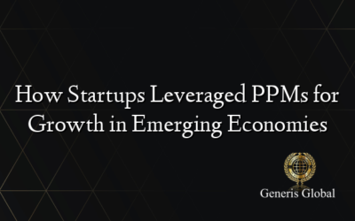 How Startups Leveraged PPMs for Growth in Emerging Economies