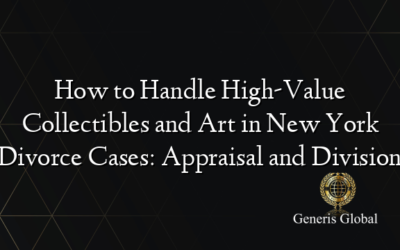 How to Handle High-Value Collectibles and Art in New York Divorce Cases: Appraisal and Division