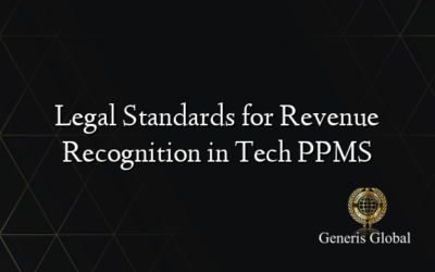 Legal Standards for Revenue Recognition in Tech PPMS