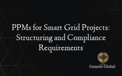 PPMs for Smart Grid Projects: Structuring and Compliance Requirements