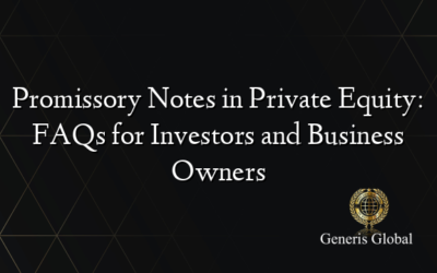 Promissory Notes in Private Equity: FAQs for Investors and Business Owners