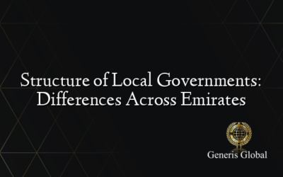 Structure of Local Governments: Differences Across Emirates