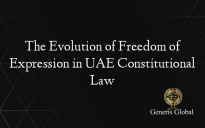 The Evolution of Freedom of Expression in UAE Constitutional Law