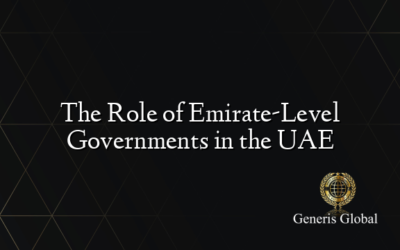 The Role of Emirate-Level Governments in the UAE