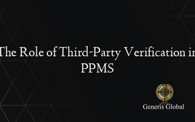 The Role of Third-Party Verification in PPMS