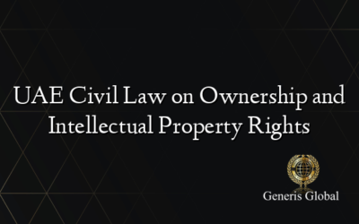 UAE Civil Law on Ownership and Intellectual Property Rights