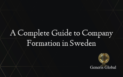 A Complete Guide to Company Formation in Sweden