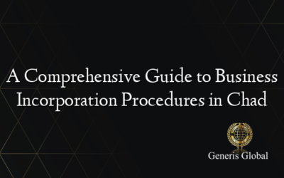 A Comprehensive Guide to Business Incorporation Procedures in Chad