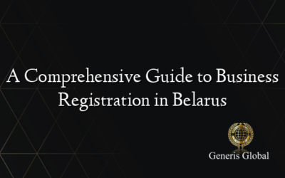 A Comprehensive Guide to Business Registration in Belarus