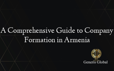 A Comprehensive Guide to Company Formation in Armenia