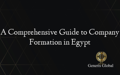 A Comprehensive Guide to Company Formation in Egypt