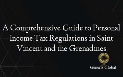 A Comprehensive Guide to Personal Income Tax Regulations in Saint Vincent and the Grenadines