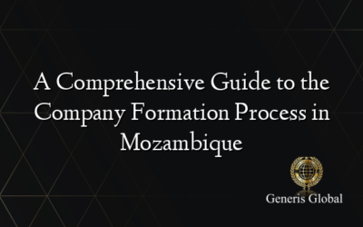 A Comprehensive Guide to the Company Formation Process in Mozambique