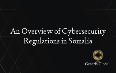An Overview of Cybersecurity Regulations in Somalia