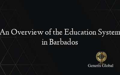 An Overview of the Education System in Barbados