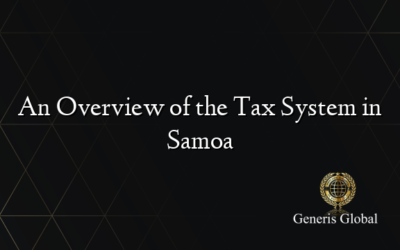 An Overview of the Tax System in Samoa