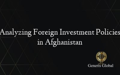 Analyzing Foreign Investment Policies in Afghanistan