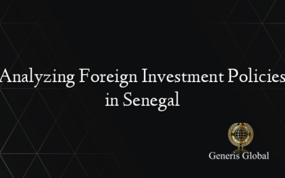 Analyzing Foreign Investment Policies in Senegal