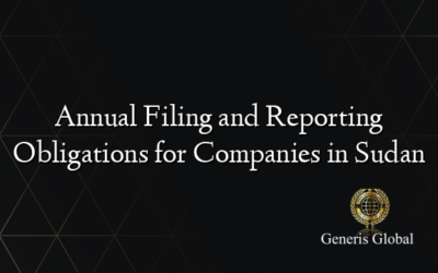 Annual Filing and Reporting Obligations for Companies in Sudan