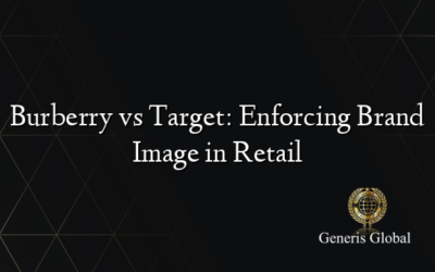 Burberry vs Target: Enforcing Brand Image in Retail