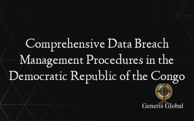 Comprehensive Data Breach Management Procedures in the Democratic Republic of the Congo