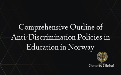 Comprehensive Outline of Anti-Discrimination Policies in Education in Norway
