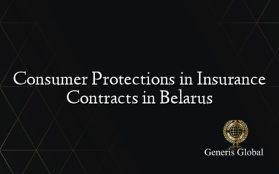 Consumer Protections in Insurance Contracts in Belarus