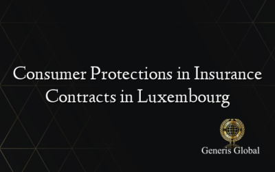 Consumer Protections in Insurance Contracts in Luxembourg