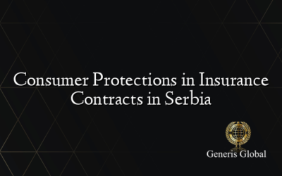 Consumer Protections in Insurance Contracts in Serbia